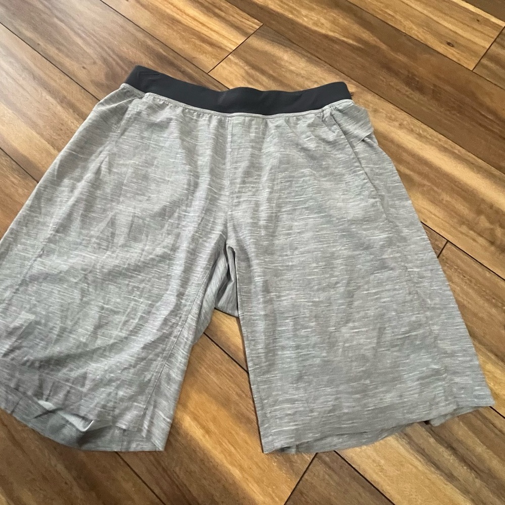 LG Men's Athletic Shorts in Gray and Black